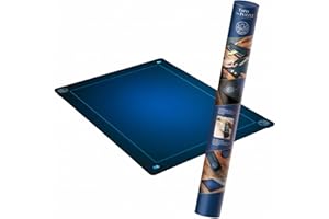 Wilson Jeux - Tapis De Puzzle en Néoprène 90 cm x 60 cm pour Puzzle Jusqu'à 1000 Pièces - Surface Lisse et Souple pour Un Assemblage Facile - Surface Antidérapante - Rouleau et Sangles Inclus