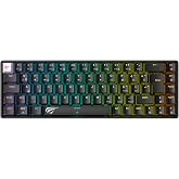 Havit Gamenote KB860L-TUR RGB Mekanik Gaming Klavye - 69 Tuşlu, Red Switch - Siyah