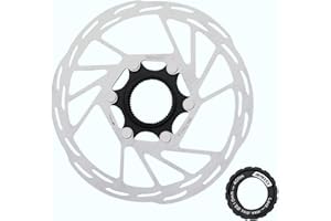 Jane Eyre Disco freno per bicicletta con disco freno Center Lock Disco freno a disco da 140 mm con coperchio di chiusura per bici da strada, mountain bike, bici da città Disco freno Center Lock