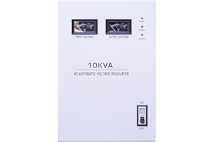 Estabilizador de voltaje PNI SVM-10K con servomotor de 10000VA, 8000W, salida de 230V, Estabilizador de tensión 10000VA