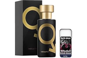 QJFHURB Parfum Pheromone pour Homme 2 Pieces Parfum Homme Pheromone Parfum Parfum au Pheromone pour Homme Venom Parfum Phéromones Cologne Parfum Pheromone Homme Solid Fragrance de Longue Durée