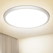 Plafoniera LED Rotonda Con Sensore Di Movimento Radar - 24W 2400LM 4000K - Ultra Sottile 2,4 Cm - IP44 Per Corridoi E Garage