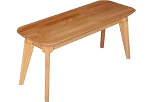 ‎KROK WOOD Krok Wood Paris Solid Wood Bench 100 x 35 x 45 cm