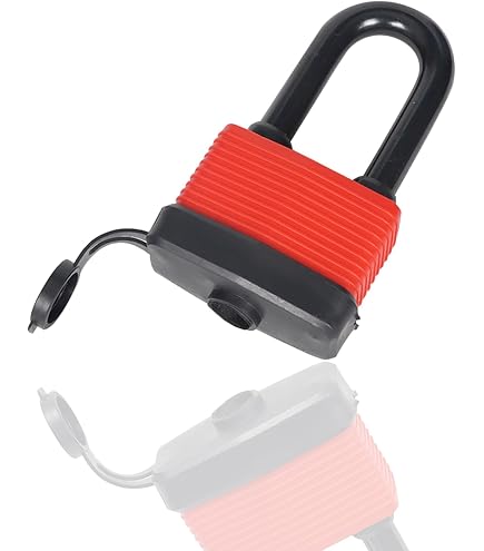 CL-Link - Lucchetto lungo con chiavi, resistente, resistente alle