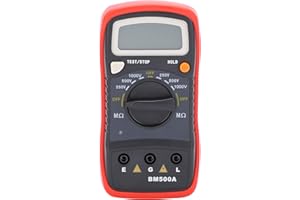 YWBL-WH Testeur de Résistance D'isolement Mégohmmètre Numérique pour Maintenance, Test et Inspection 250V 500V 1000V