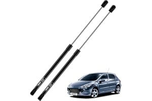 Vepagoo 2Pcs Verins de Coffre pour Peugeot 307 2000-2012 Verin Hydraulique Compatibles pour 792515,9640890980 vérin de hayon