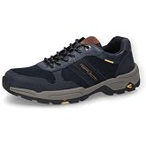 camel active Men's Genuine Cowhide Leather Trainers