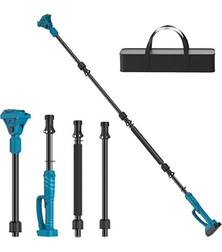 Perche Télescopique Pour Sécateur Sans Fil - Extension Aluminium Antidérapante, Compatible Batteries BL18XX