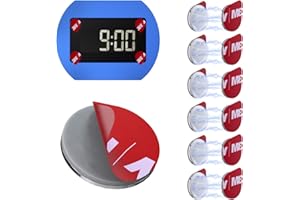 ALAFLY [12 Pezzi di Cuscinetti magnetici unilaterali di Ricambio compatibili con Needit Park Lite, Piastra Magnetica con Adesivo 3M Resistente al Calore [Rimovibile in Qualsiasi Momento]