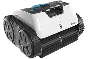 WYBOT Poolroboter Akku, Poolreiniger Boden, Wasserlinie, Wandreinigung, Poolsauger mit Navigation & Routenplanung, für Pools über oder im Boden bis zu 120 ㎡