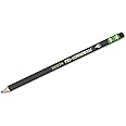 Dixon Ticonderoga Triangular #2 Pencils, Wood-Cased, Black, Pack Of 12 (22500)