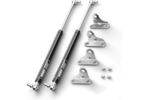 Vepagoo 15 inch 22.5lb Gas Shock Strut for Toolbox RV Bed Cover Trap Door Window Boat Hatch and Other DIY Project, Set of 2