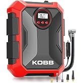KOBB KB200 12Volt 150 PSI Ayarlanabilir Dijital Basın&ccedil; G&ouml;stergeli Hava Lastik Şişirme Pompası