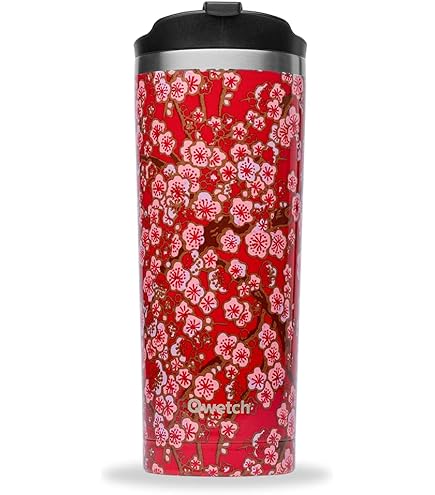 QWETCH - Voedselbox van roostvrij staal - 5 uur warm en 7 uur koud - BPA- vrij, waterdicht en herbruikbaar - Lunchbox voor kantoor, picknick, wandelen - Graniet Kaki 600 ml