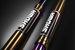 CMR DESIGN CO Pegatinas de Horquilla de Enduro Crystal Motocross compatibles para Showa Black 2022 (11)