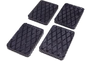 FILAVERSE 4pcs Blocs pour Pont elevateur 160x120x20 mm. Cale universels en Caoutchouc Plein pour ponts Ciseaux Twin Busch, Corghi, Ravaglioli, OMCN, Kromer | Côtés ondulés avec Technologie Best-Grip