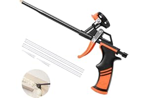 Sonpen PU Schaumpistole, Bauschaumpistole mit Teflonbeschichtete, Schaumpistole Bauschaum Brunnenschaum - Kein Verstopfen Leichte Reinigung, Bauschaum Gun für Haus Zum Abdichten Füllen