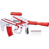 NERF Fortnite B-AR Motorlu Dart Blaster - Fortnite Converge Wrap, Motorlu 10-Dart Patlatma, 10 Dart Klipsi, 10 Resmi Elit Dar