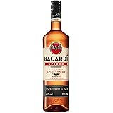 BACARDÍ Spiced, Premium Spirit Drink Made with Barrel-aged Rum, Blended with Natural Flavours and Spices, 35% ABV, 70cl / 700