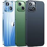 [2023 Neu] TORRAS Extrem Dünn für iPhone 13 Hülle(Nie Staub anhaftend)Exzellente Velvety Touch Unzerbrechlich Schutz(mit 2 Sc