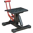 Cric Hydraulique Moto HOMCOM - Support Réglable Universel Pour Entretien Et Réparation 150kg
