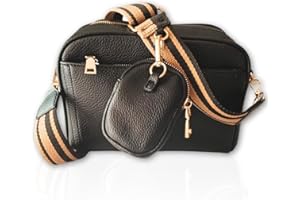 Lola Sale Bolso Mujer, Bolso Bandolera Mujer con correa ajustable. Incluye tarjeta de bloqueo RFID