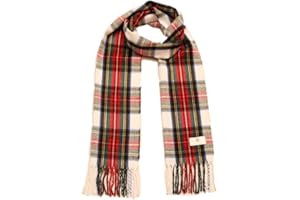 TG Thistle Gem Traditional Tartan Clan Scarves – Multicolor, super-soft Scottish Clan Tartan Scarf - Perfect for both Men and Women
