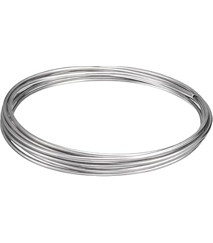 4 Pcs 1/8" OD 304 Stainless Steel Tube, 16" Long, Thickened 304 Stainless Steel