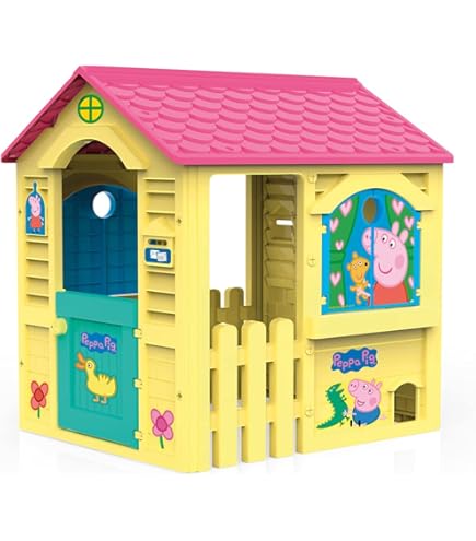 Casa Giocattolo Minnie Rosa Per Bambini - Licenza Ufficiale Disney Con Porte E Finestre - Foto 3