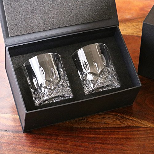 Kristall Whiskeyglser Von Lunar Oceans Set Von 2 Blei Frei Glser In Geschenkverpackung Kristall Whiskeyglser Von Lunar Oceans Set Von 2 Blei Frei Glser In Geschenkverpackung