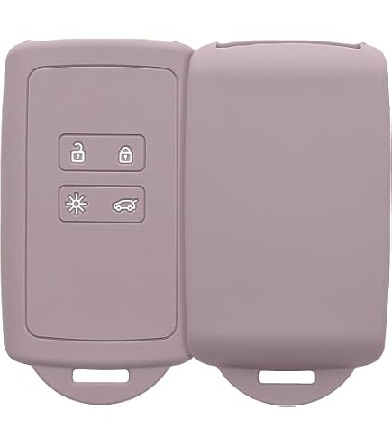 Coque Clé Voiture Renault LFOTPP - TPU Souple, 4 Boutons, Protection 360° - Pour Clio, Megane, Zoe, Kadjar Et Autres Modèles