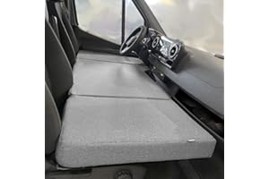 K´Foam Store Materasso sedile anteriore per Mercedes Sprinter Camper RV (2020-2022) Letto pieghevole perfetto per bambini e animali domestici