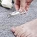 Chooling Fingernail & Toenail Clippers Set - Sharpest Stainless Steel Big Nail Clipper - Quality Nail Trimmer - Perfect Nail Cutter for Men & Women - Great Gift