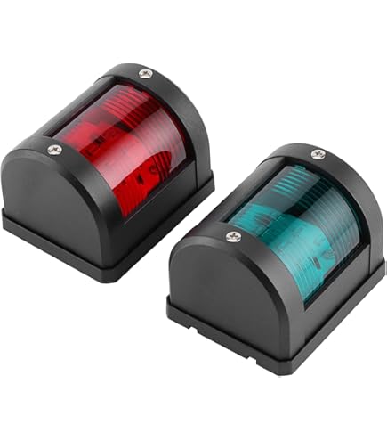 Luce Di Via Osculati Rossa Compatta - Per Barche Fino A 12m, Omologata RINA