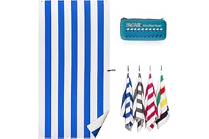 BAGAIL BASICS BAGAIL Serviette de Voyage en Microfibre, Parfaite pour le Camping, la Natation et la Plage, Séchage Rapide - Super Absorbante - Ultra Compacte, idéale pour le Sport, la Gym, le Yoga et les Randonnées