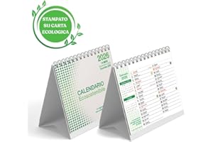 EURO PUBLISHING Calendario da Scrivania Ecosostenibile 14 mesi 2026 - da Novembre 25 a Dicembre 26