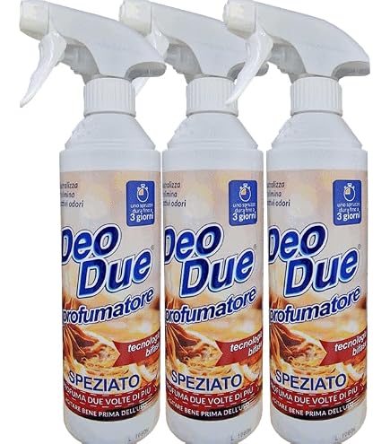 3 Pezzi Chimiclean Deo Due Cytrus Home Edition 500 ML. Deodorante DeoDue Profumatore Ambiente