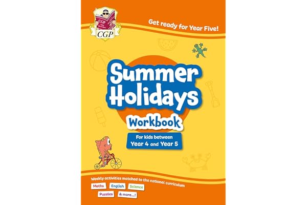 Cgp Summer Holidays Activity Workbook Fo cover art