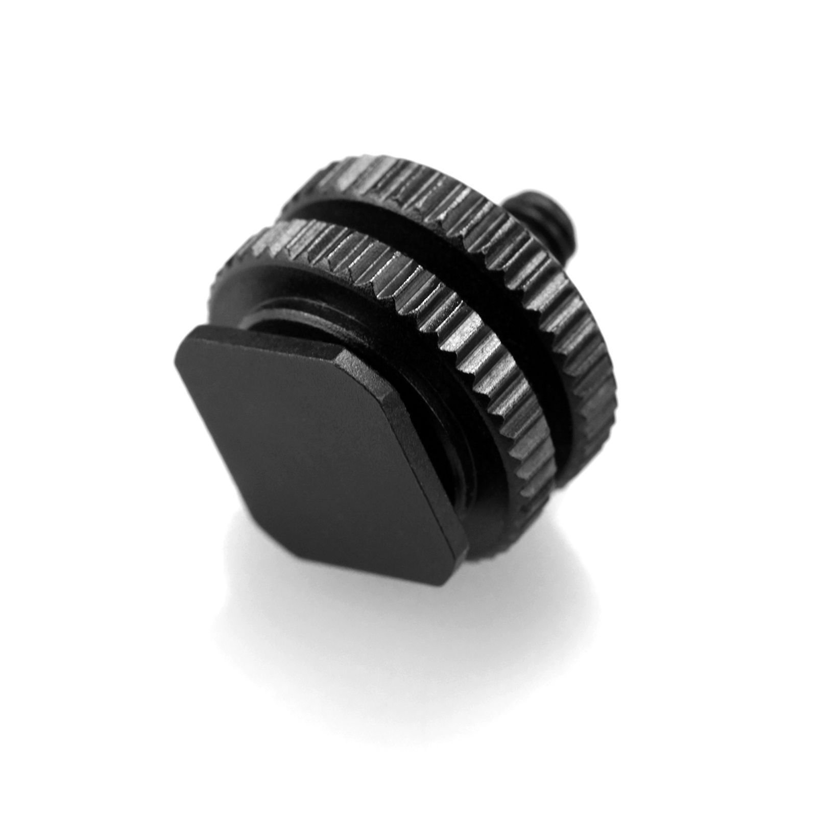 SHOPEE Branded Durable Pro 1/4" Mount Adapter for Tripod Screw to Flash Hotshoe Camera and Monitor