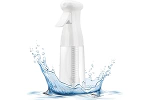 FACEWEGEN Friseur Sprühflaschen Kontinuierliche Mist Wasserzerstäuber,nachfüllbare Wasser Moisture Atomizer,Für Garten Pflanzen Friseur Salon