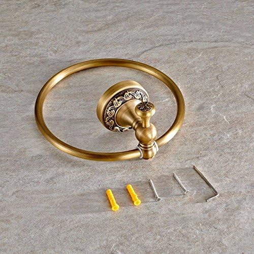 Luckyfree Bathroom Towel Ring copper Sepia