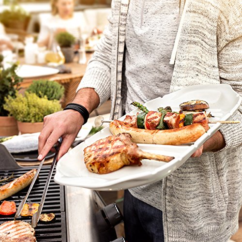 Villeroy & Boch BBQ Passion Grillspieß-Set 6 tlg. / Praktisches Grillzubehör aus hitzebeständigem Edelstahl / Ideal für Fleisch, Gemüse oder Schaschlik / 6 x 30cm - 7