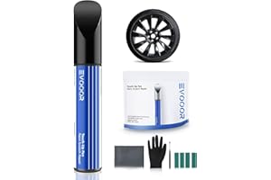 EVOOOR Ausbesserungslack für Tesla-Felgen mit Bordsteinausschlag-Reparaturset (Mattschwarz (für Modell Y 20''))