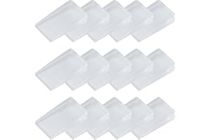 SYEYCW 12 Piezas Cuñas de Plástico, 10mm Cuña de Nivelación de Muebles, Ajustables Cuñas de Muebles, para Topes de Puertas, Suelos Irregulares, Topes, Nivelación y Fijación de Muebles Tambaleantes