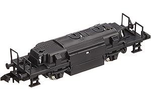 KATO by Lemke K11110 N - Telaio motorizzato a 2 assi con ponte freno vers.2020 2 assiale con cabina freno