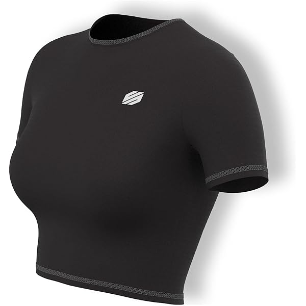 Workout Long Sleeve Women White Crop Tops For Women YEOREO Women's