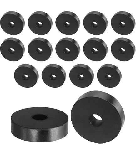 QUARKZMAN Gummispacer – 50 X 14 X 10 Mm, 4 Stück, Antivibrations-Dämpfer Für Auto, Haus & Maschinen