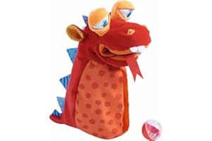 HABA 302926 zabawka pluszkowa - Zabawki pluszowe (Zabawkowy smok, Wielobarwny, Poliester, 1,5 lat(a), 200 mm)