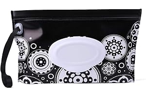 DOMYBESTSHOP Domybest Porta Salviette Umidificate Viaggio Contenitore per Salviette Umidificate Portatile Impermeabile Riutilizzabile Custodia per Salviette Umidificate per Bambini Pochette Trucchi Donna