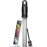 Winzbacher&reg; Premium Zester Parmesan Cheese Grater, Lemon Citrus, Nutmeg, Ginger, Garlic | Zester Grater, Stainless Steel | In